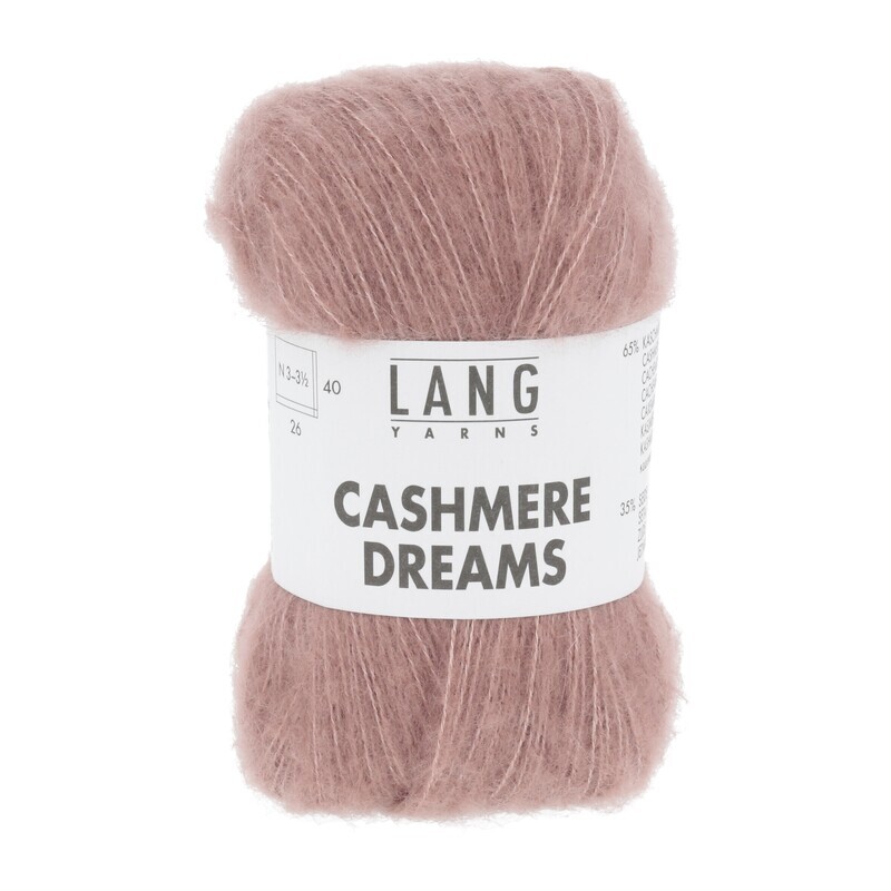 Lang Yarns Cashmere Dreams - 0019 Quarz Lang Yarns Cashmere Dreams - 0019 Quarz