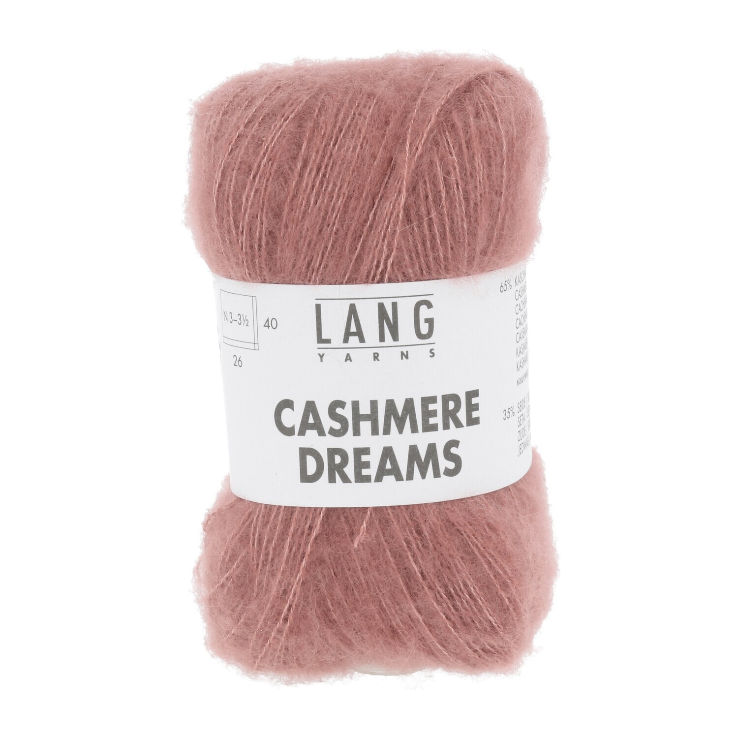 Lang Yarns Cashmere Dreams - 0048 Rosenholz