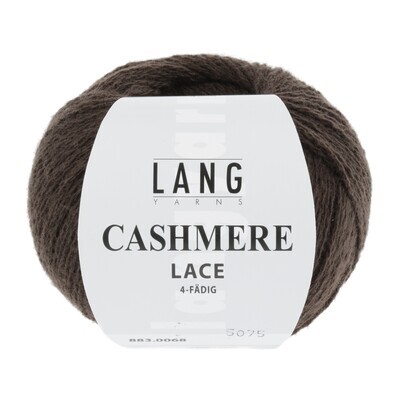 Lang Yarns Cashmere Lace - 0068 Dunkelbraun