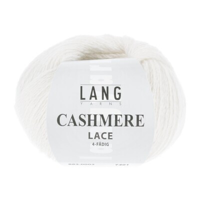 Lang Yarns Cashmere Lace - 0002 Offwhite