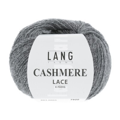 Lang Yarns Cashmere Lace - 0005 Dunkelgrau