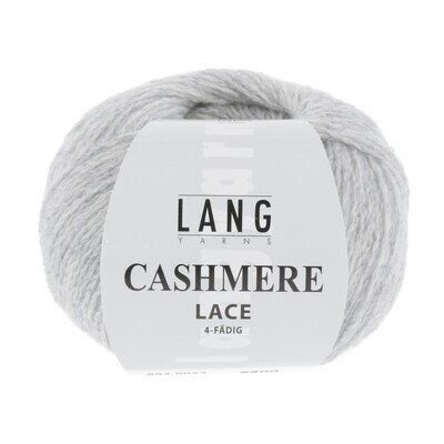 Lang Yarns Cashmere Lace - 0023 Hellgrau Mélange