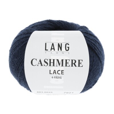 Lang Yarns Cashmere Lace - 0025 Navy