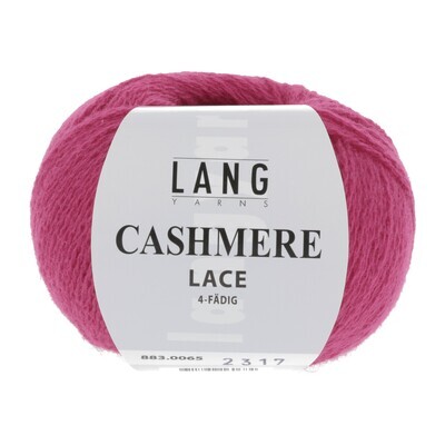Lang Yarns Cashmere Lace - 0065 Pink