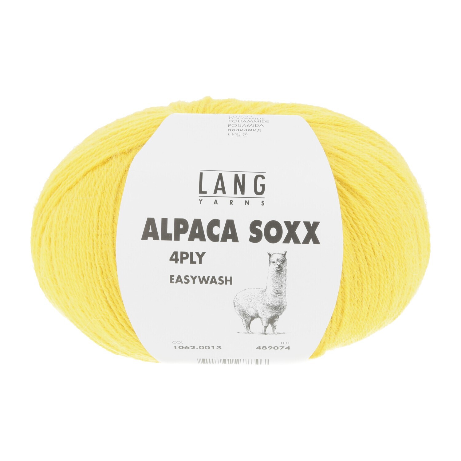 Lang Yarns Alpaca Soxx 4ply - 0013 Gelb