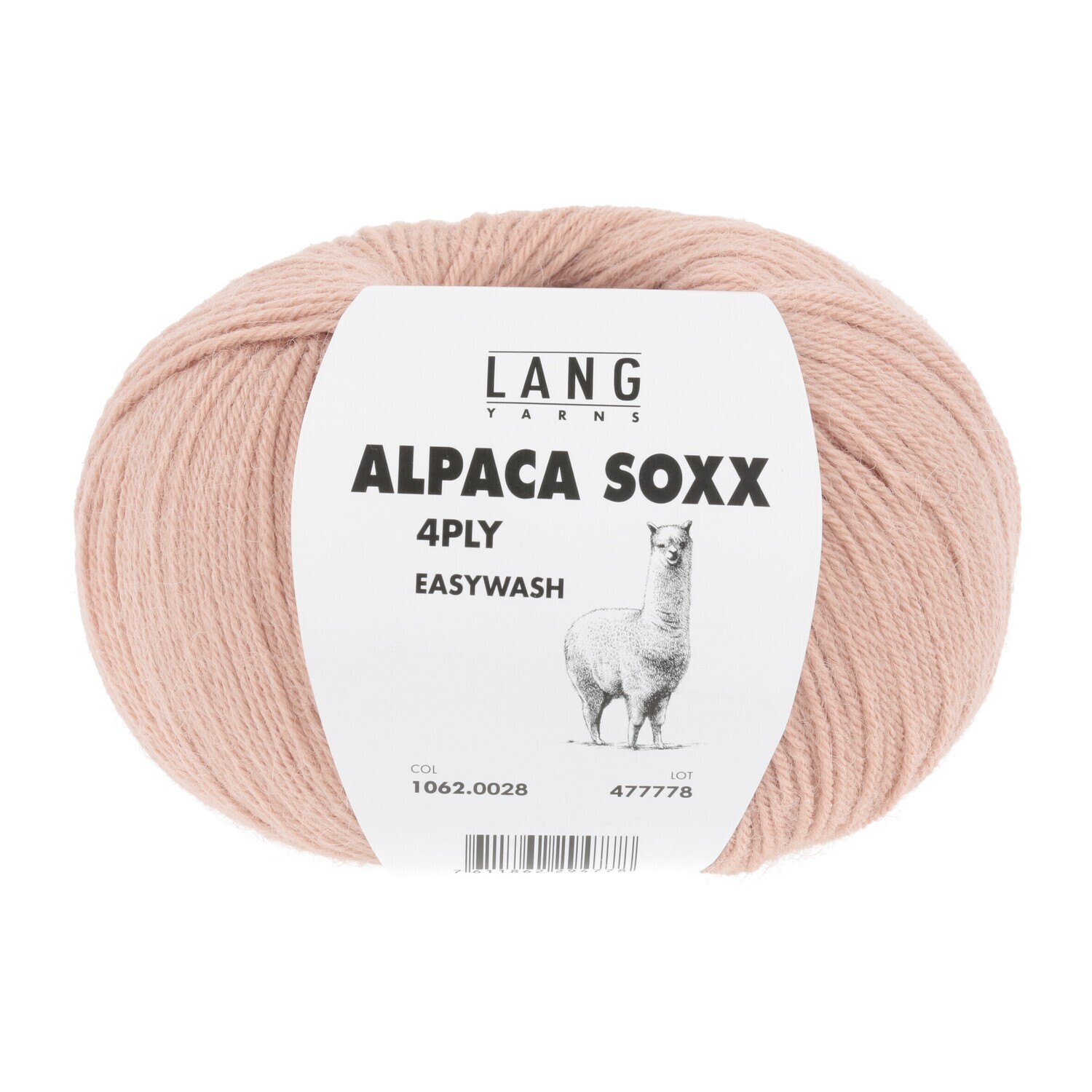 Lang Yarns Alpaca Soxx 4ply - 0028 Lachs