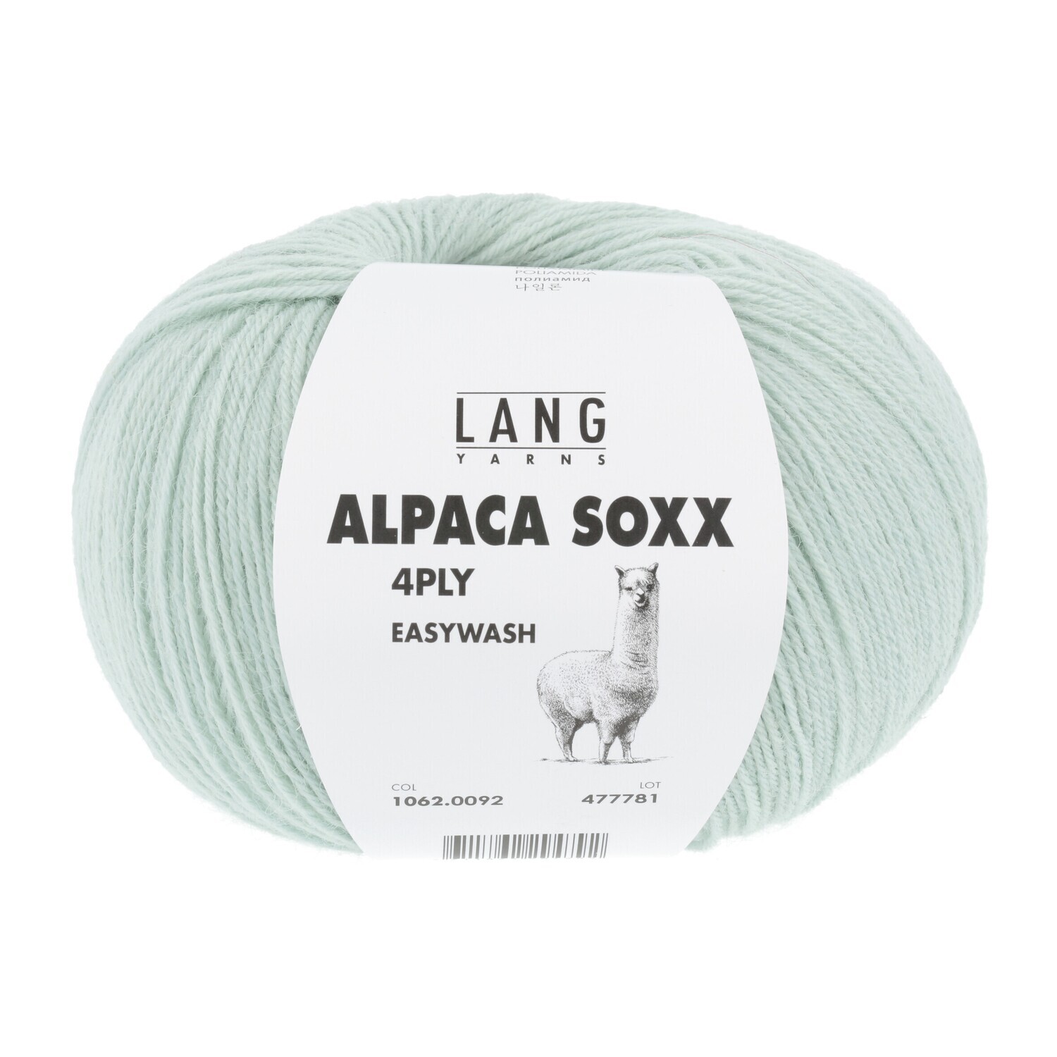 Lang Yarns Alpaca Soxx 4ply - 0092 Salbei