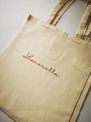 Projekttasche aus Baumwolle - Lismerella