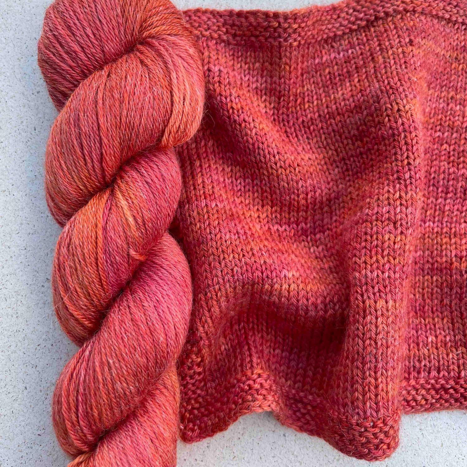 Pascuali Pinta Hand-dyed - 210 Pumpkin