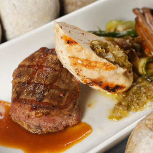 Filet Mignon & Chicken