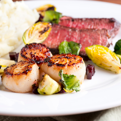 Steak & Scallop
