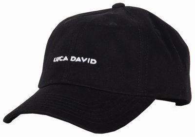 LUCA DAVID restricted Cap in Farbe schwarz