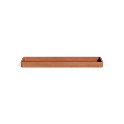 Cerapots Saucer Rectangular Antique - L 40 cm X B 18 x H 3 cm
