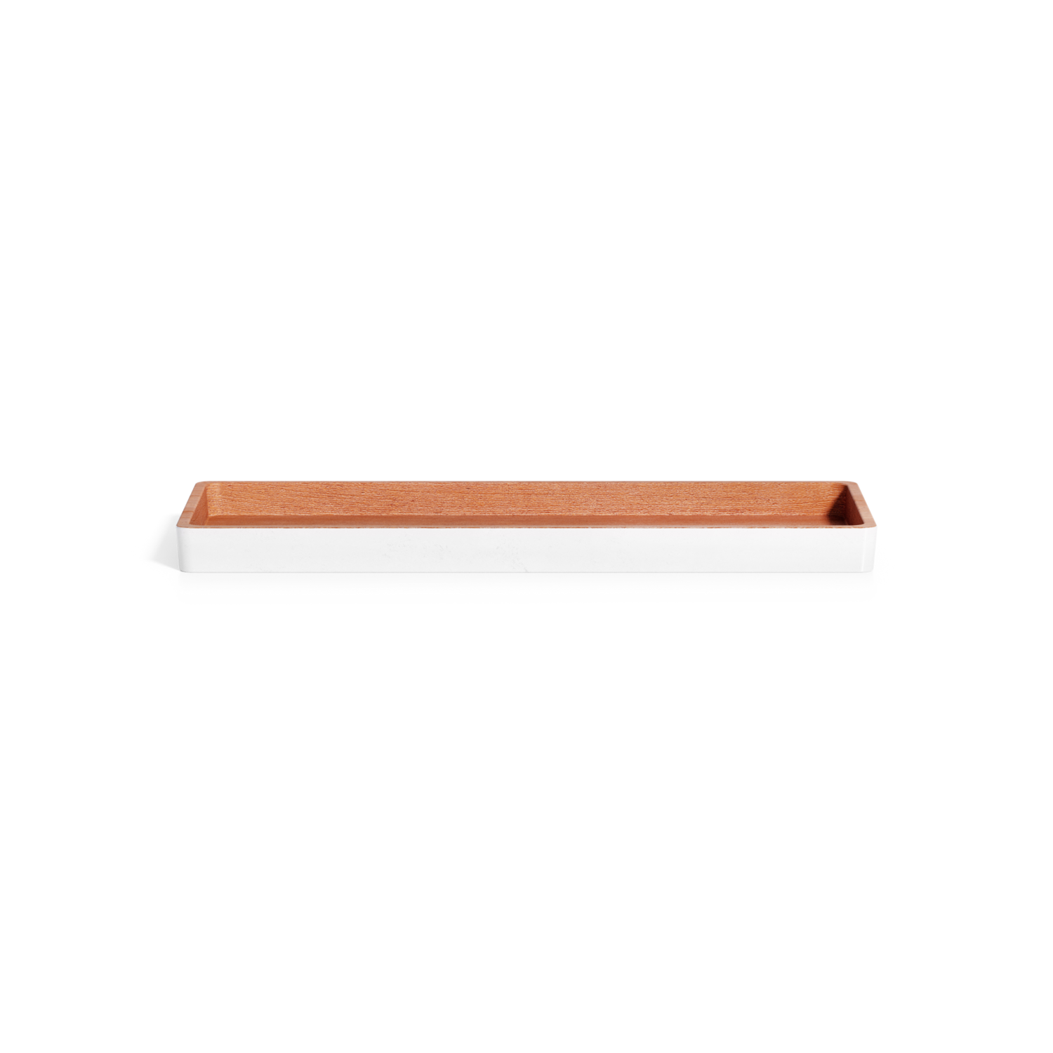 Cerapots Saucer Rectangular Pearl - L 40 cm X B 18 x H 3 cm