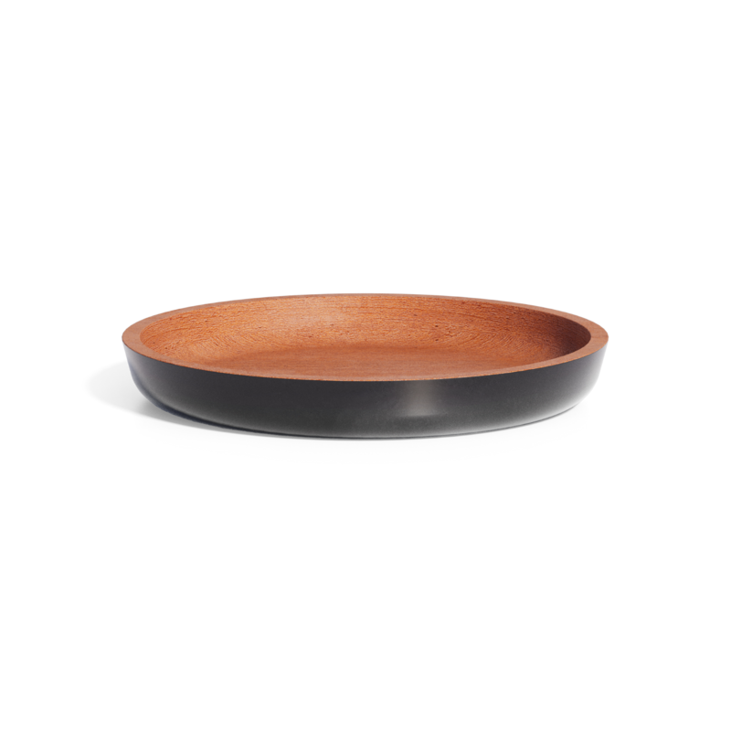 Cerapots Saucer Round Midnight - inside bottom Ø 25,5 cm / outside Ø 30,4 x H 4,4 cm