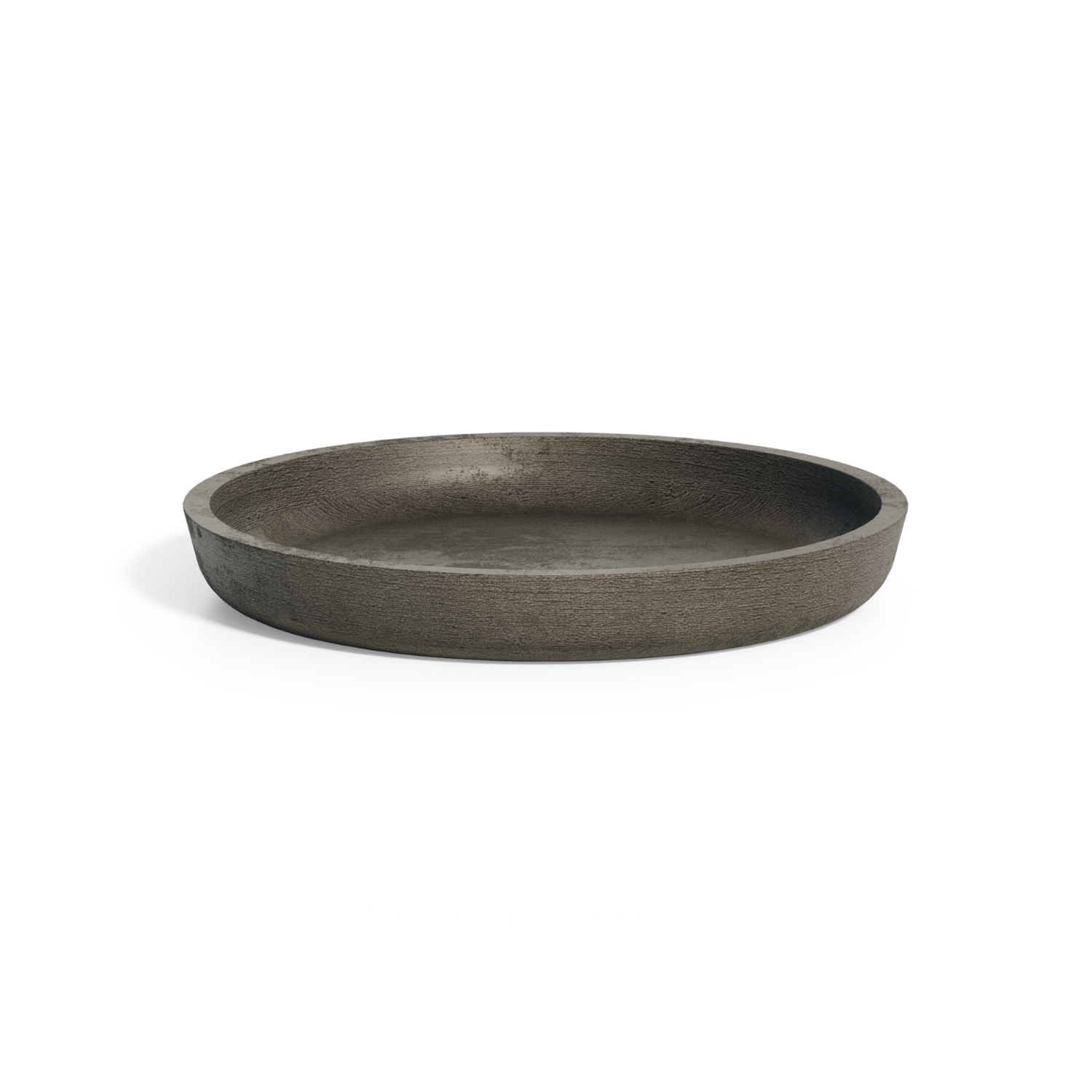 Cerapots Saucer Round Sepia - inside bottom Ø 11,2 cm / outside Ø 13,5 x H  1,7 cm