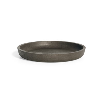 Cerapots Saucer Round Sepia - inside bottom Ø 11,2 cm / outside Ø 13,5 x H  1,7 cm