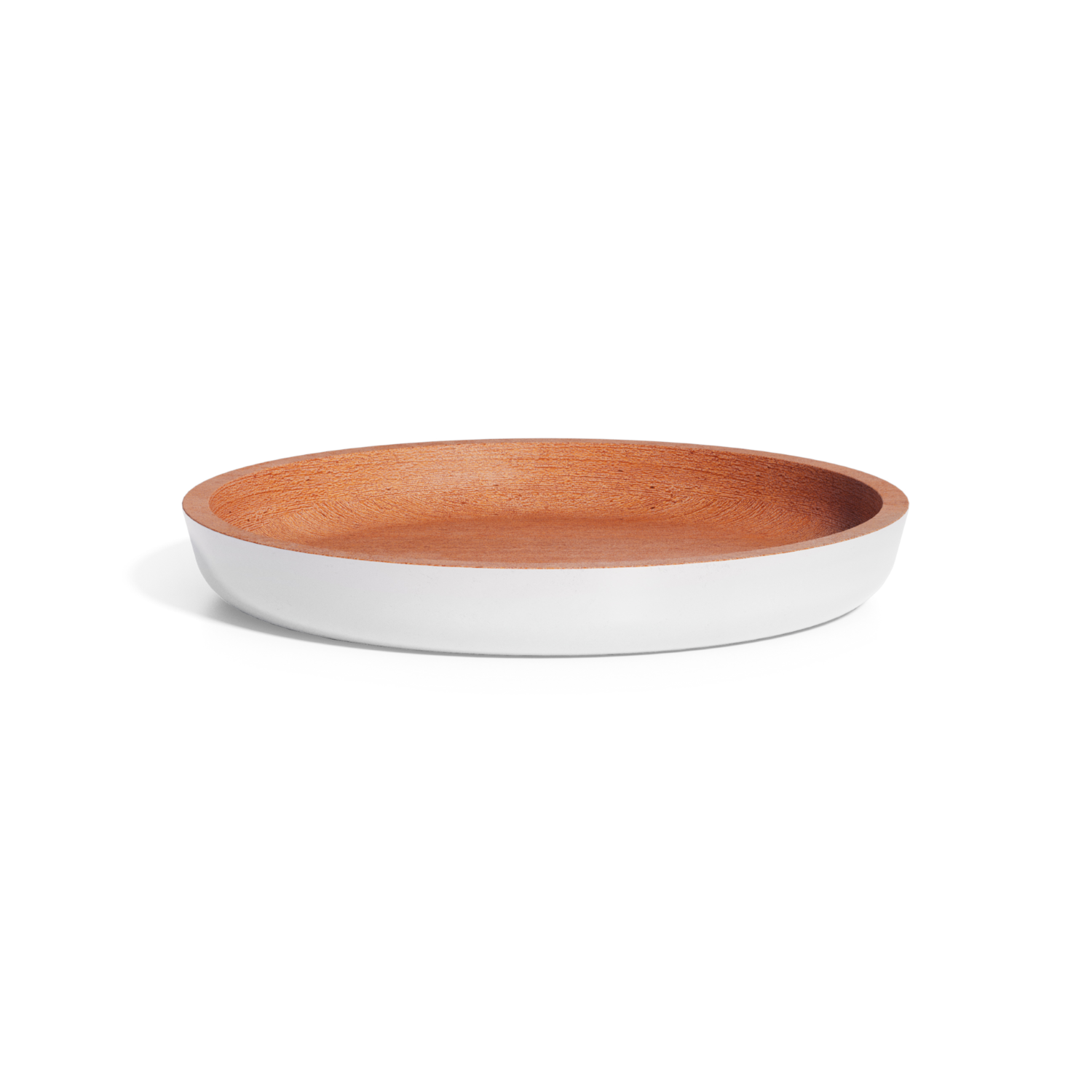 Cerapots Saucer Round Pearl - inside bottom Ø 25,5 cm / outside Ø 30,4 x H 4,4 cm