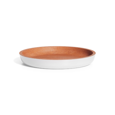 Cerapots Saucer Round Pearl - inside bottom Ø 25,5 cm / outside Ø 30,4 x H 4,4 cm
