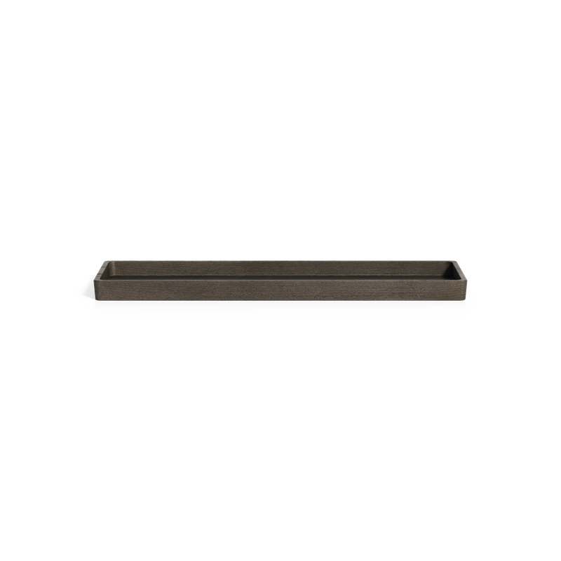 Cerapots Saucer Rectangular Sepia - L 50 cm X B 18 x H 3 cm