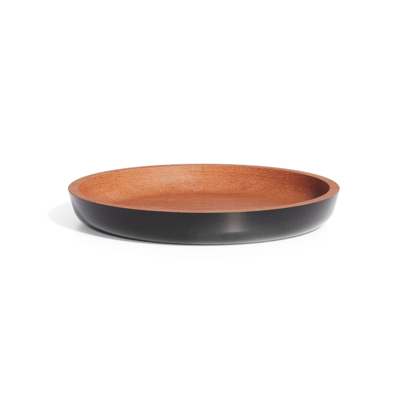 Cerapots Saucer Round Midnight - inside bottom Ø 25,5 cm / outside Ø 30,4 x H 4,4 cm