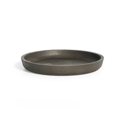 Cerapots Saucer Round Sepia - inside bottom Ø 11,2 cm / outside Ø 13,5 x H  1,7 cm