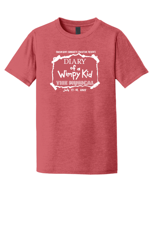 DB Wimpy Kid Musical  Soft T&#39;s
