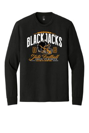 Blackjack STATE Football Soft Longsleeve (Yth-Adult)
