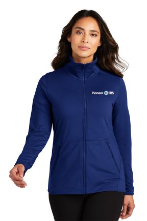 PBS Mens or Ladies Accord Stretch Fleece Full-Zip