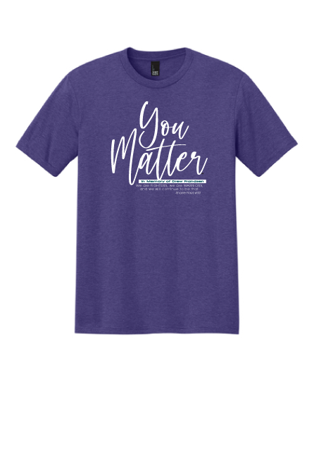 You Matter Soft T-shirt