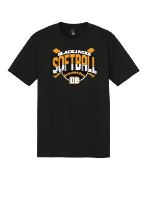 DB Softball District Soft Tri Tshirt ( Adult &amp; Youth)