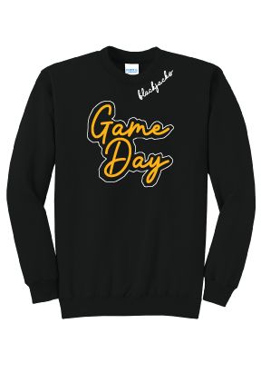 Game Day Embroidered Crewneck