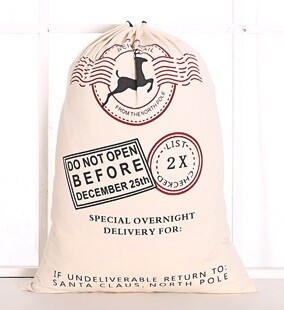 Santa Sacks - free personalisation