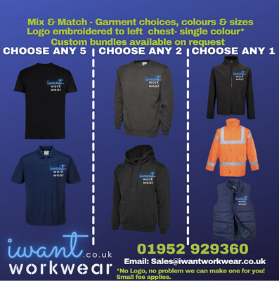 Workwear Bundle - Embroidered Front Only