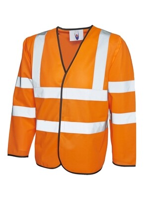 UC802 Long Sleeve Safety Waist Coat/Vest