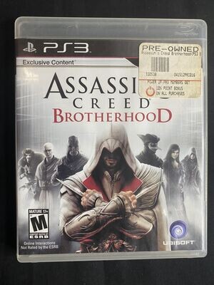 Assassin&#39;s Creed Brotherhood for PlayStation 3