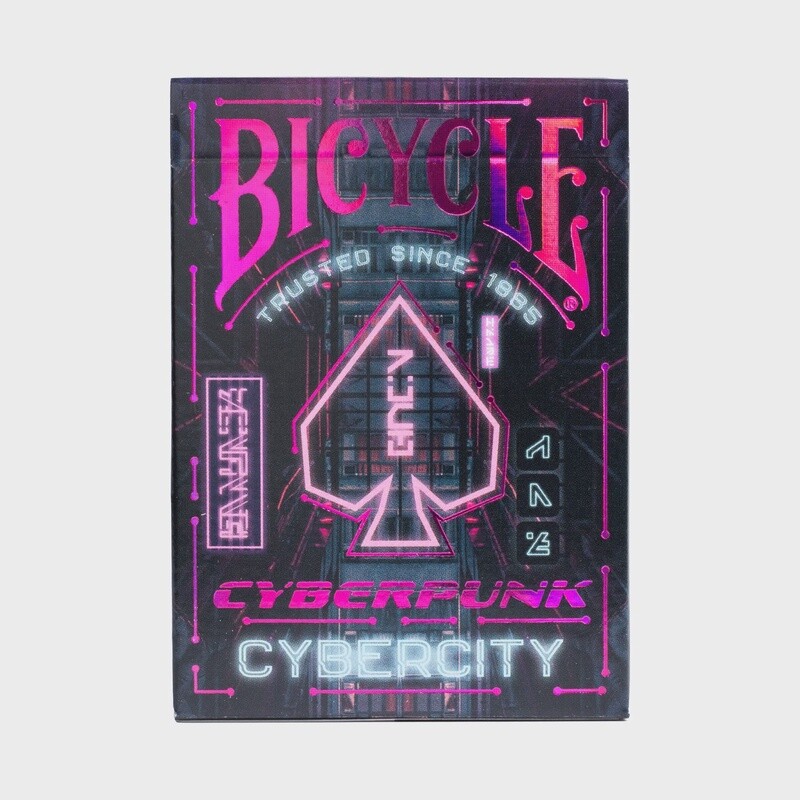 Cyberpunk Cybercity Playing Cards