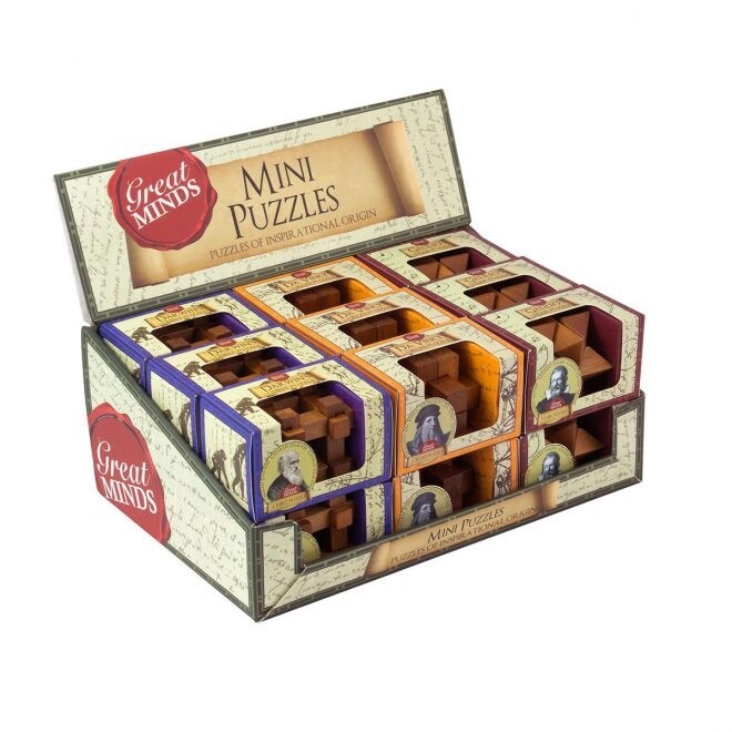 Great Minds Mini Wooden Puzzles