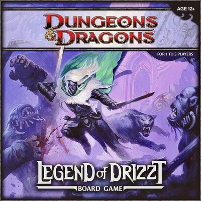 D&amp;D The Legend of Drizzt Board Game