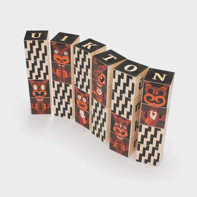 Maori Alphabet Blocks
