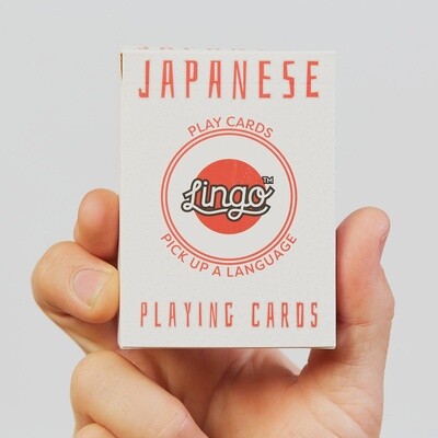 Japanese Language Playing Cards