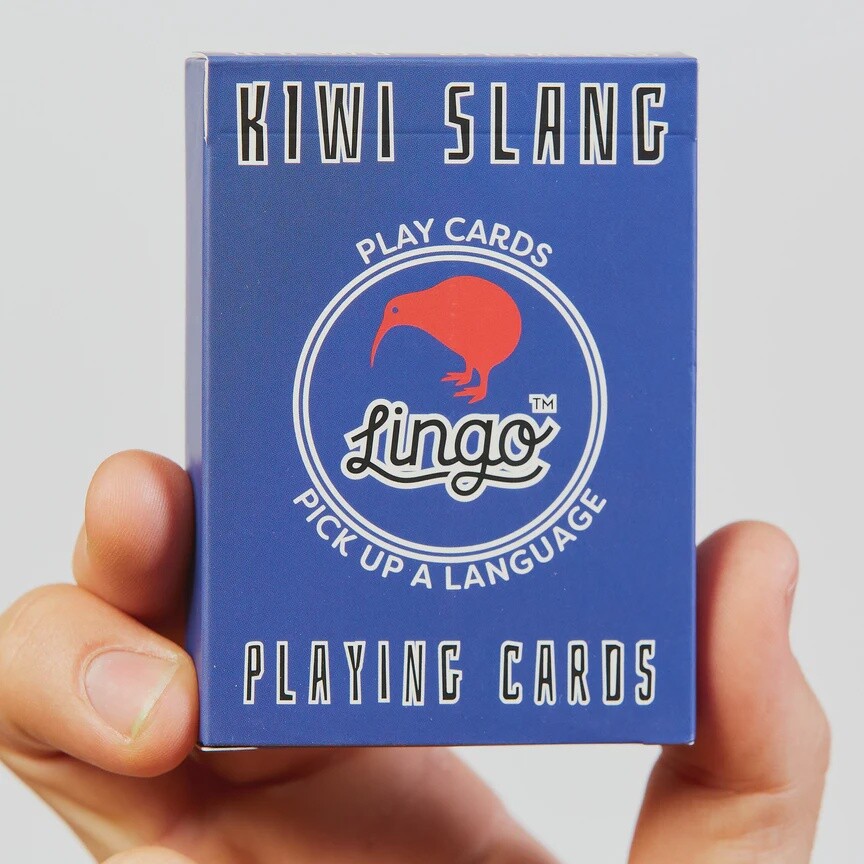 Kiwi Slang Language Playing Cards
