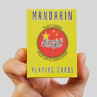 Mandarin Language Playing Cards