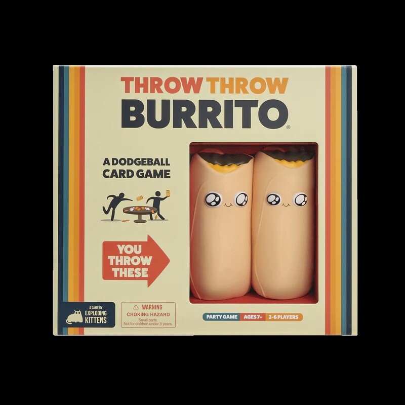 Throw Throw Burrito | Dodgeball Card Game