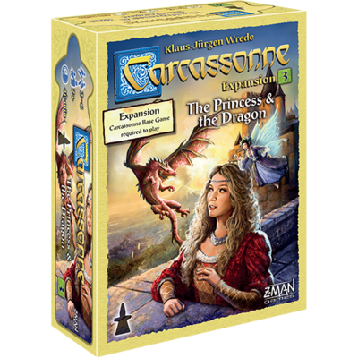 Carcassonne: Expansion 3 – The Princess &amp; The Dragon