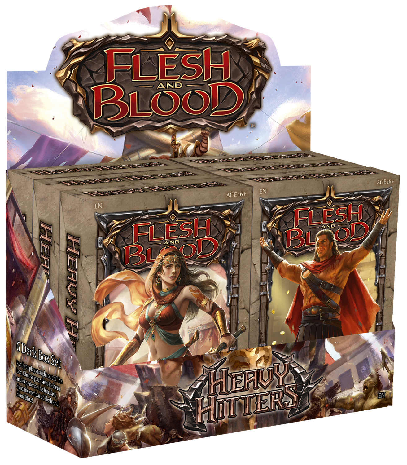 Flesh &amp; Blood Heavy Hitters Blitz Deck