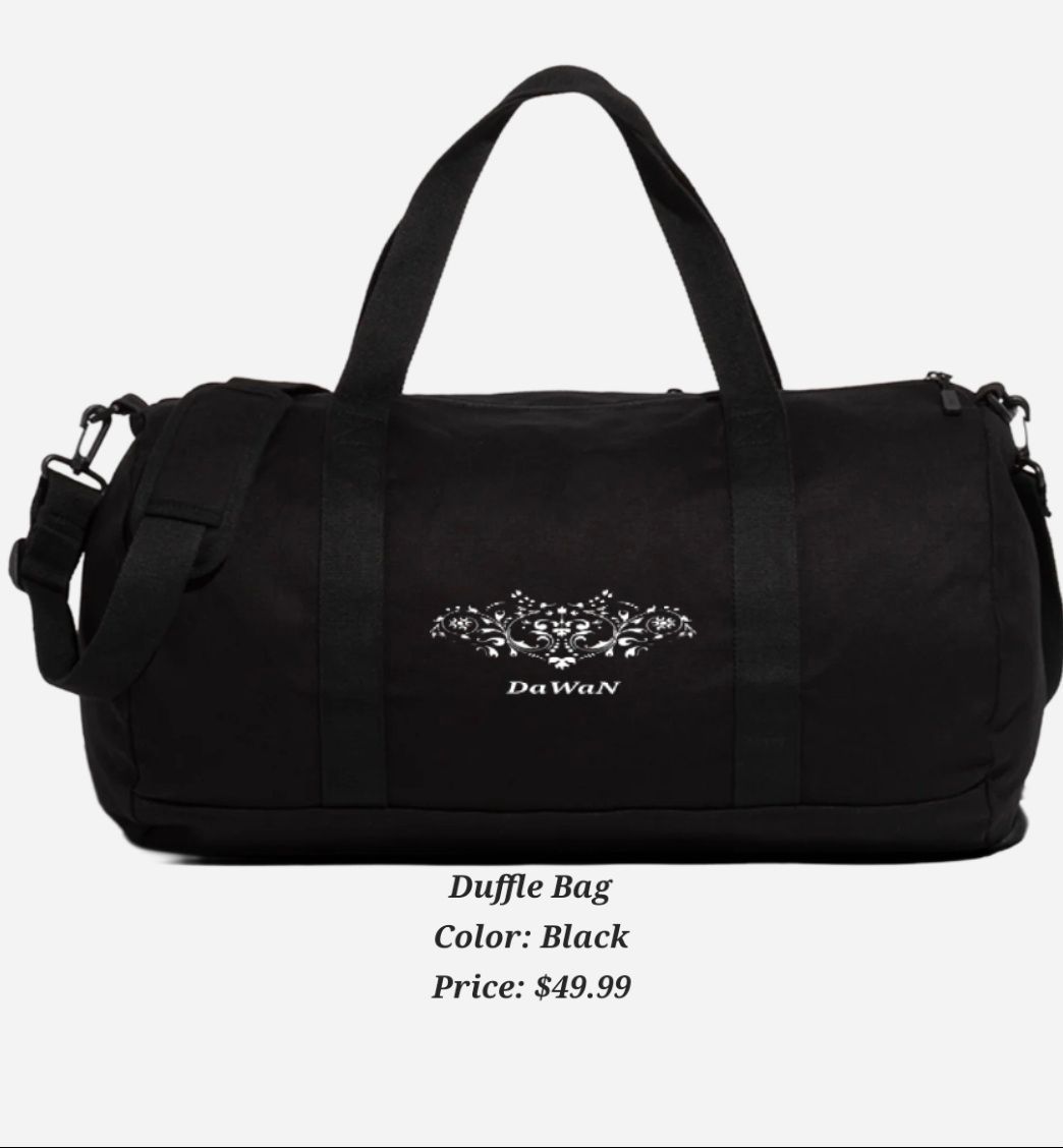 Black Duffle Bag