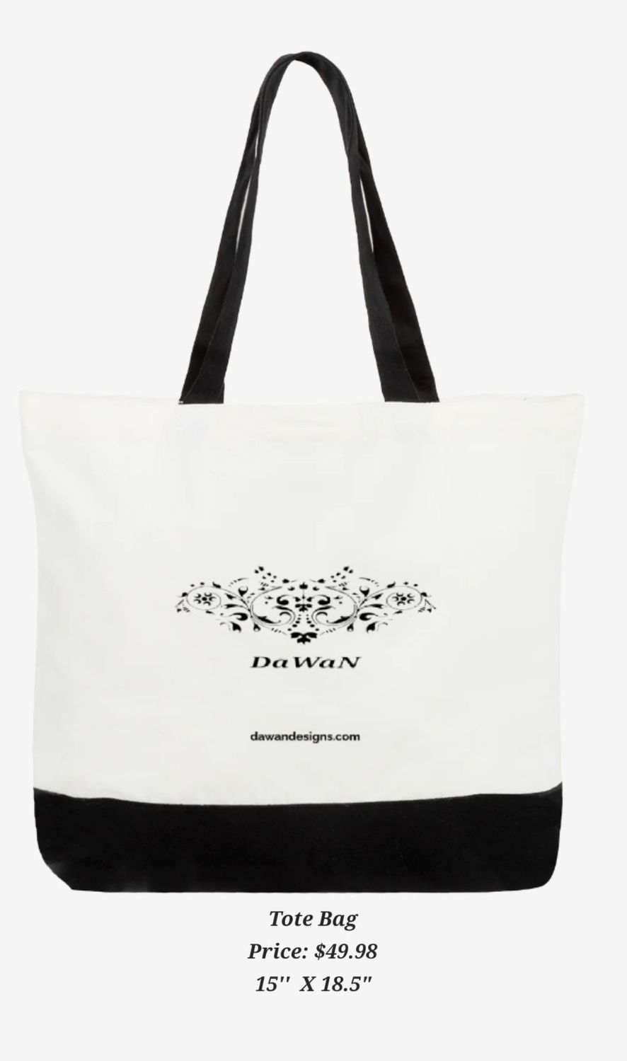 White Tote Bag