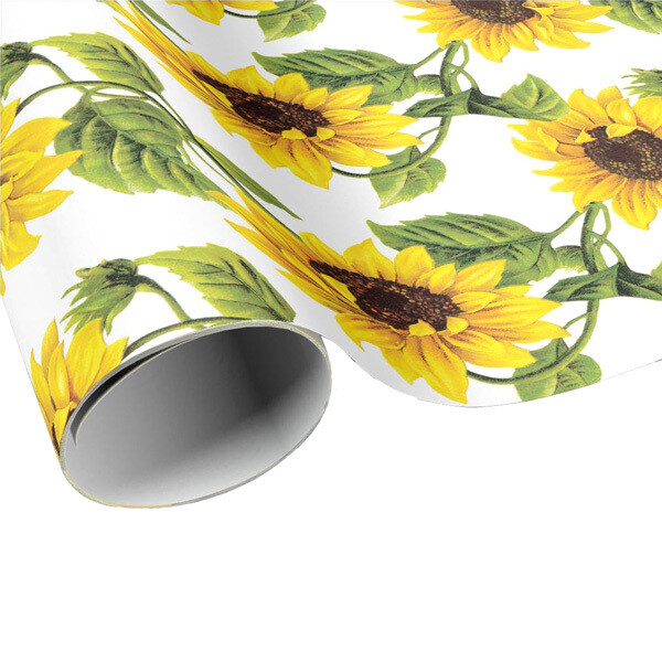 Sunflower Sunshine Wrapping Paper - Gift Paper - Craft Paper