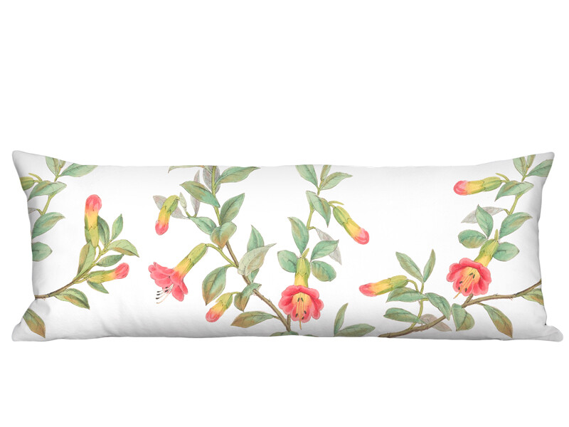 Summer Cottage Linen Cotton Long Accent Pillow Cover